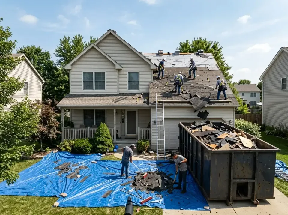 roof-replacement-debris-remova-004 — frequently asked questions, Cheapest Dumpster Rentals in Belle Rose, LA